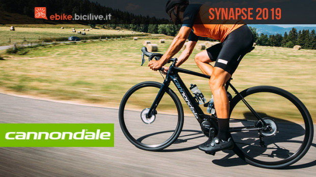 Cannondale Synapse NEO 2019: eRoad Bosch con doppia corona