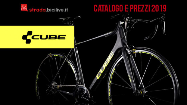 Le bici da corsa Cube: catalogo e listino prezzi 2019