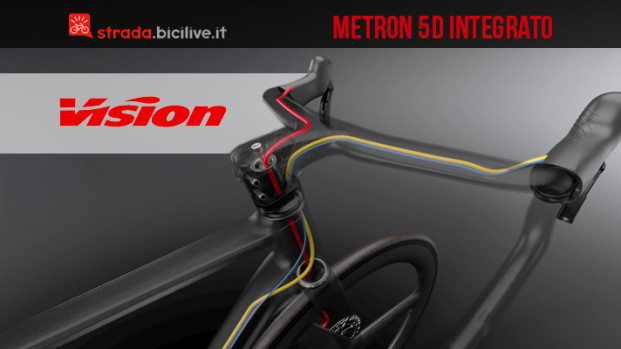 Metron 5D integrato: il manubrio di Vision per il Tour de France