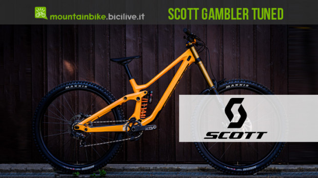 La nuova Scott Gambler Tuned da DH: disponibile da dicembre
