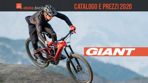 Tutte le ebike Giant 2020: catalogo e listino prezzi