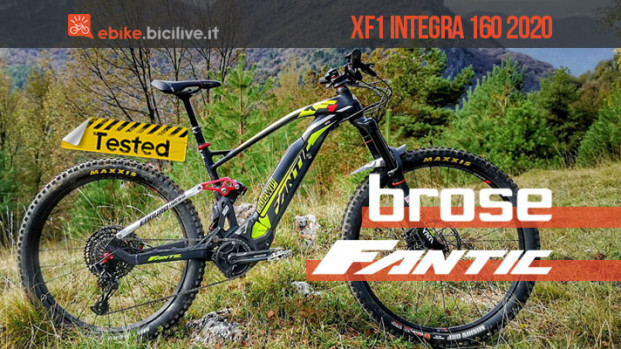 Il test della eMTB Fantic XF1 160 2020 con motore Brose S Mag