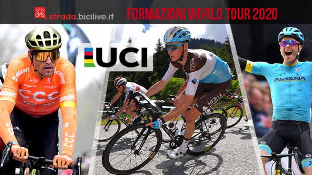 Tutte le squadre dell’UCI World Tour 2020