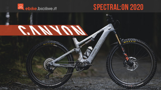 La nuova Canyon Spectral:ON 2020: eMTB tutta integrazione e divertimento