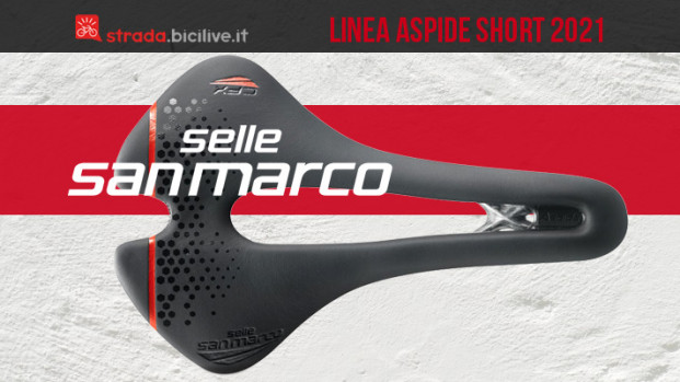 La nuova Aspide Short con “scocca a vista” di Selle San Marco