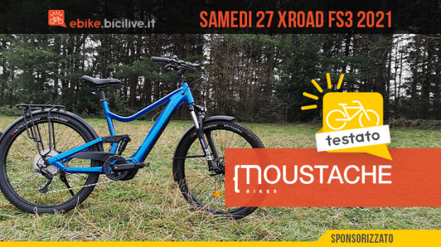 Moustache Samedi 27 Xroad FS3: eTrekking biammortizzata con Bosch CX