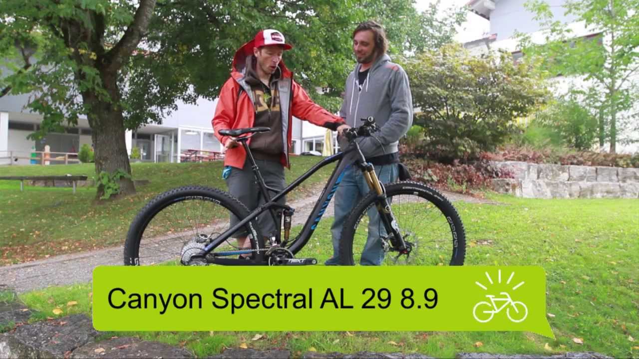 Canyon Spectral AL 29 8.9 | Anteprima EuroBike 2013