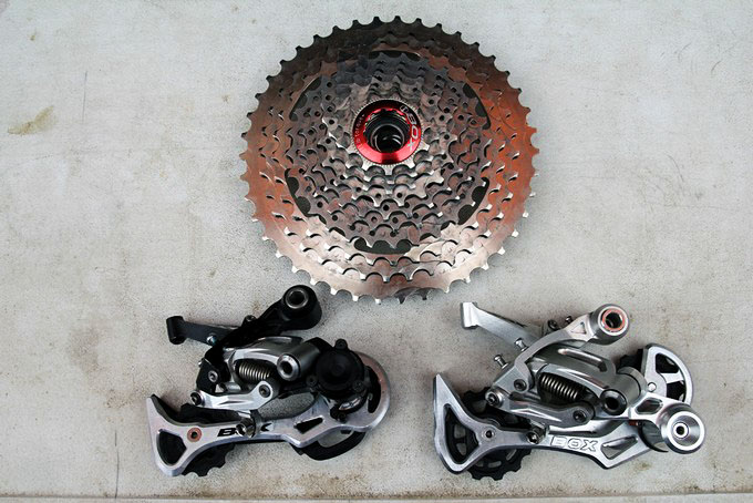 Un prototipo di trasmissione 1x10v da Box Components