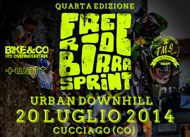 20 luglio 2014, Freeride Birra Sprint a Cucciago