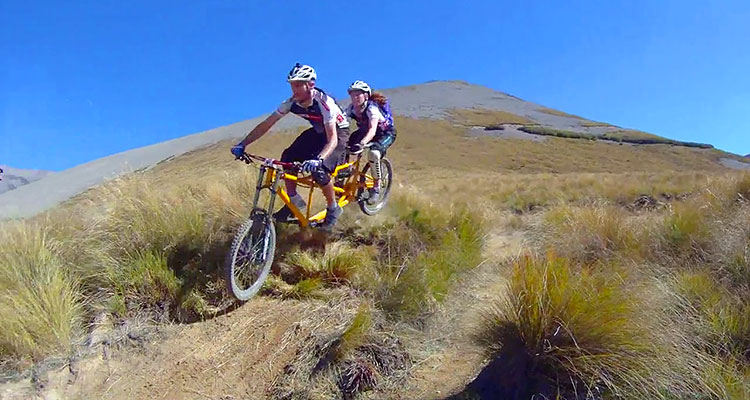 Famolo strano! Tandem DH in New Zealand…