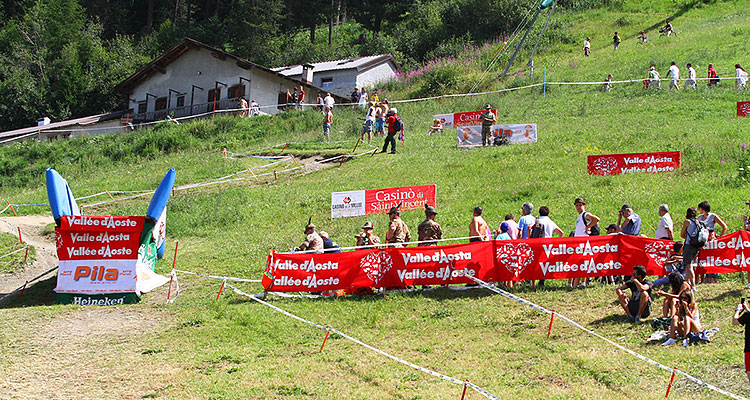 Coppa Europa di DH a Pila e telecabina “ad hoc”