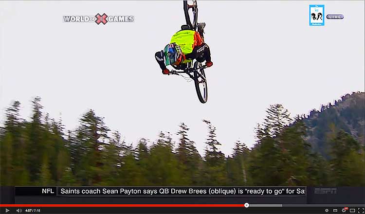 World of X Games // Cam Zink chiude il backflip che vale un nuovo record mondiale