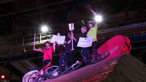 Torquato Testa sul podio della Hall of Dirt