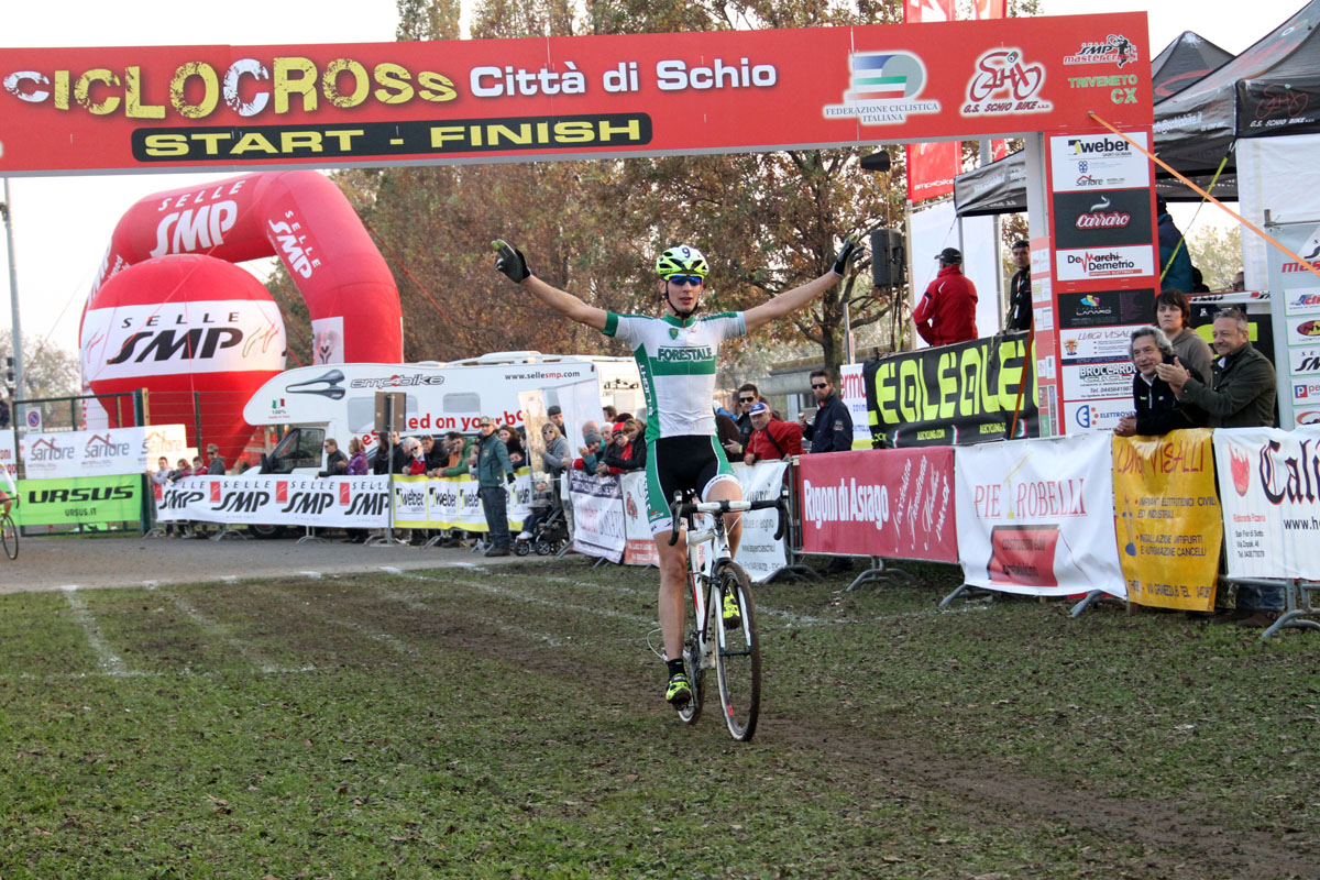 Luca Braidot e Chiara Teocchi vincono la prima del “Trofeo Selle SMP Master Cross”
