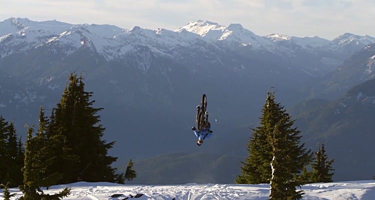 Freeride con le fat bike sulla neve