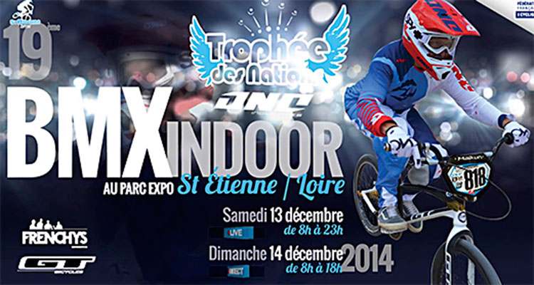 BMX Indoor St. Etienne 2014 // La gara-show