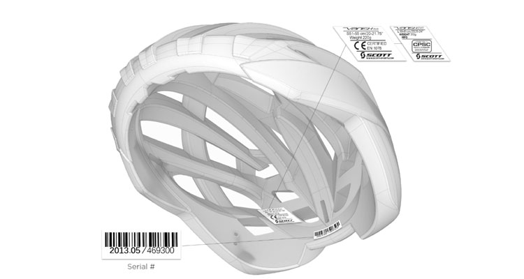 SCOTT richiama il casco Vanish Evo modello 2015