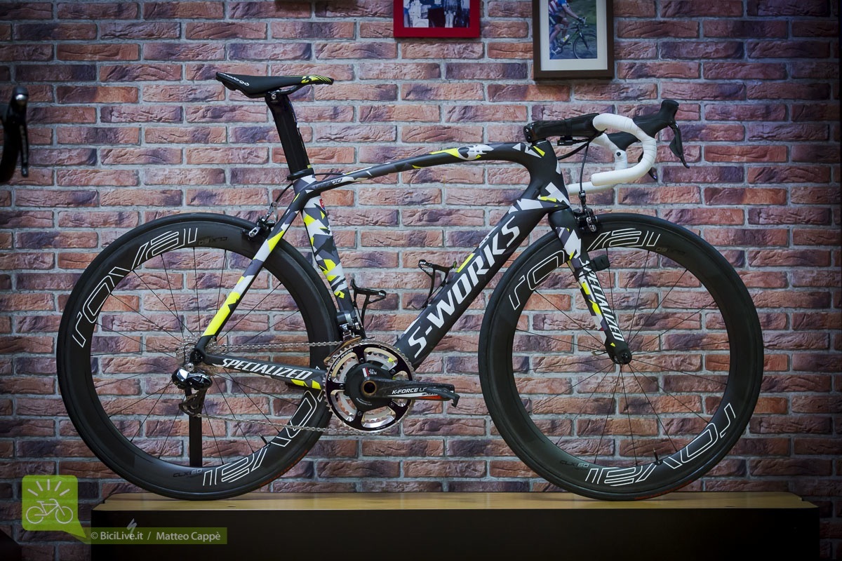 Una Specialized Venge camo per Sagan