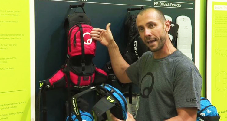 Fabien Barel presenta il nuovo zaino Ergon BE1