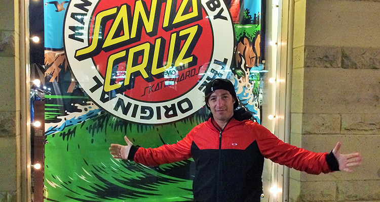 Tony Hollywood a Santa Cruz