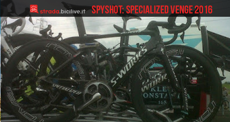 Spyshot: nuova Specialized Venge 2016