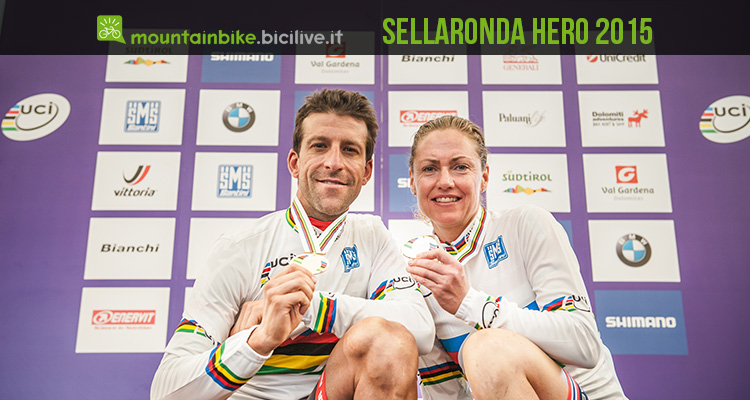 Sellaronda HERO 2015: i Campioni del Mondo sono Alban Lakata e Gunn-Rita Dahle Flesjå