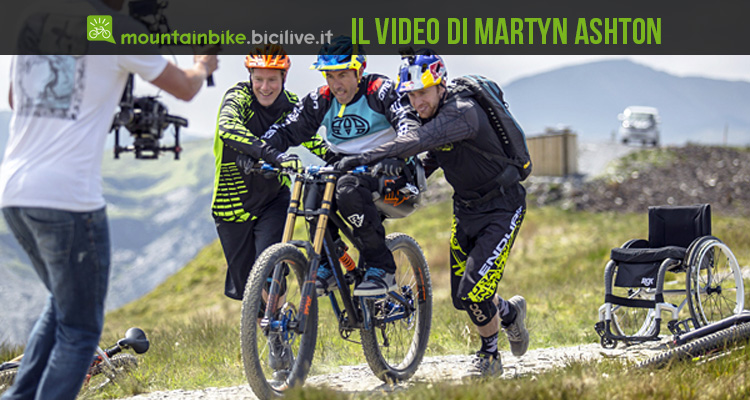 Martyn Ashton e il video del suo ritorno in bici