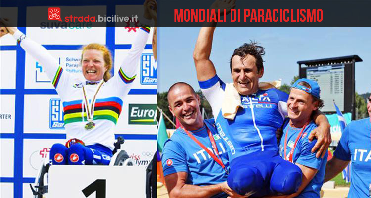 Mondiali di paraciclismo 2015: trionfo degli azzurri