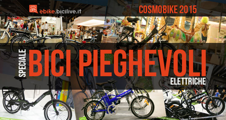 Speciale pieghevole elettrica a CosmoBike