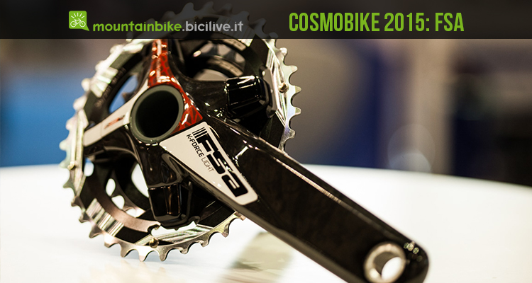 CosmoBike 2015: FSA, nuove guarniture e ruote mtb