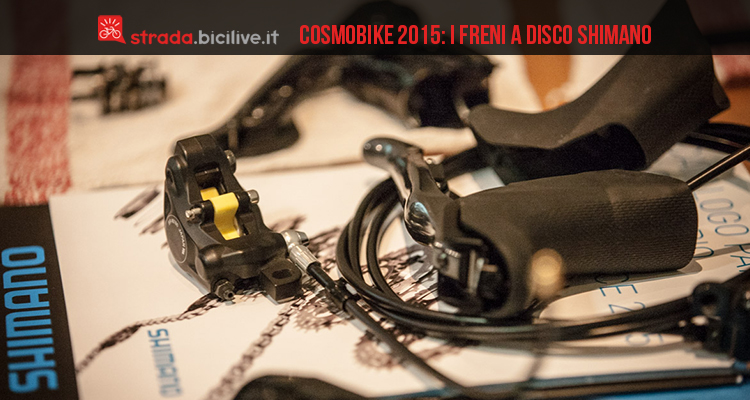 CosmoBike 2015: Shimano parla dei freni a disco per bici da corsa