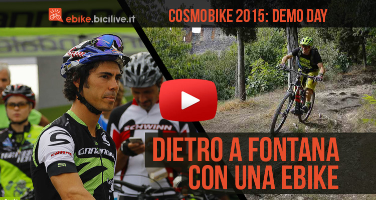CosmoBike: Demo Day alle Torricelle, con un’e-bike dietro a Marco Aurelio Fontana