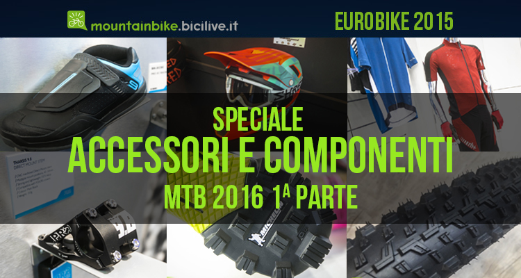 Eurobike: accessori e componenti mtb 2016, 1a parte