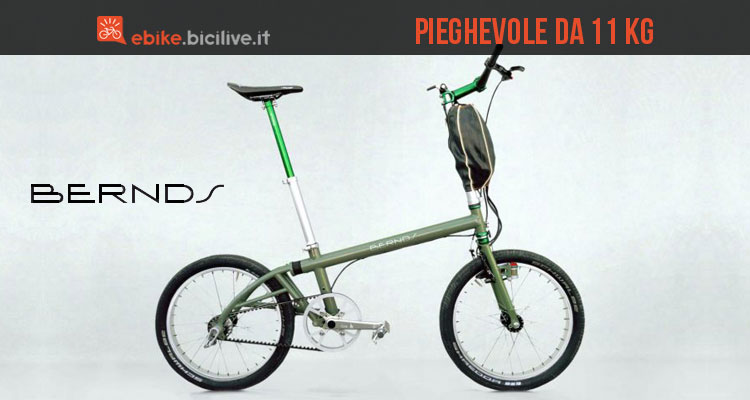 Tune-E-Bike Bernds, potenza elettrica per una pieghevole da 11 kg