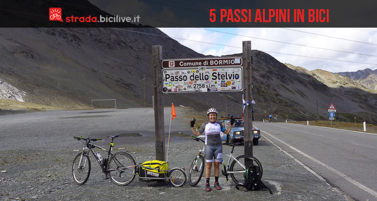 Cicloturismo: una ragazza, la sua bici e cinque passi alpini