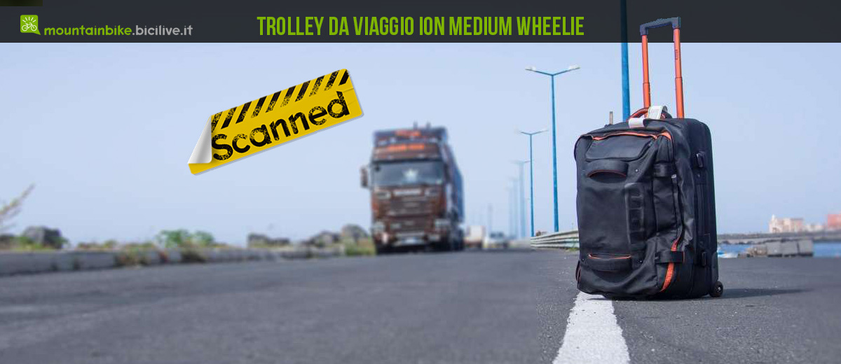 ION Trolley Medium Wheelie, un borsone per biker viaggiatori