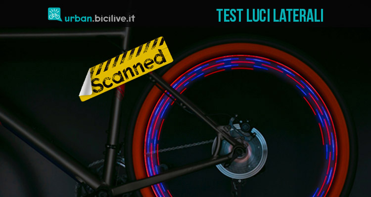 Test luci bici laterali: Bike4Light Butterfly