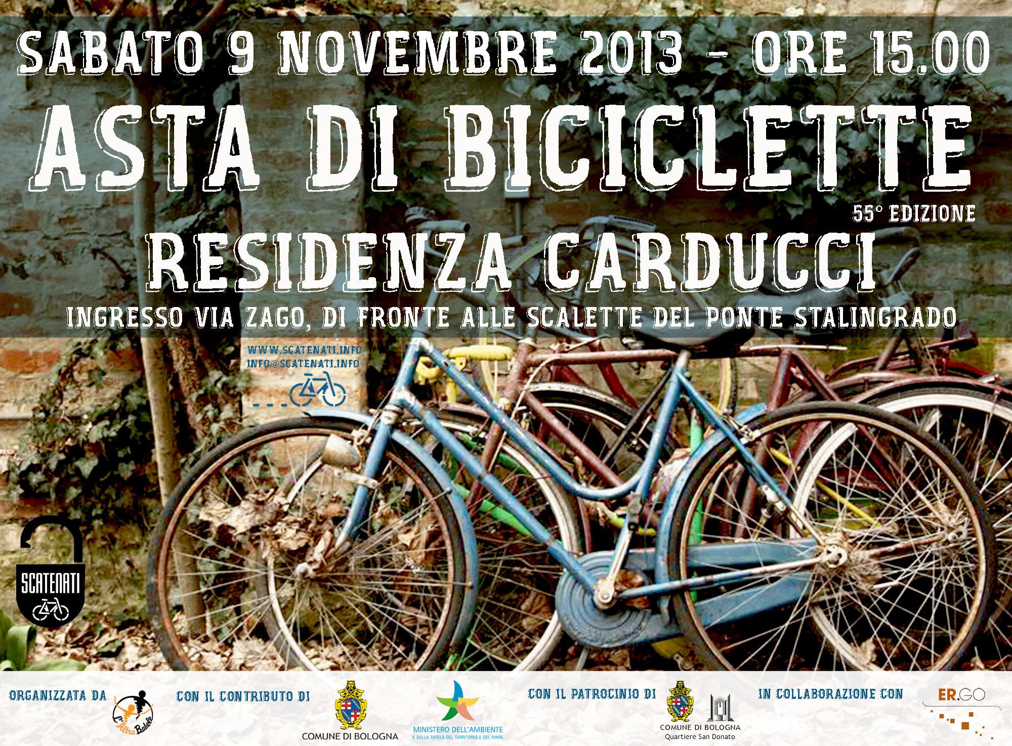 Asta di biciclette usate a Bologna