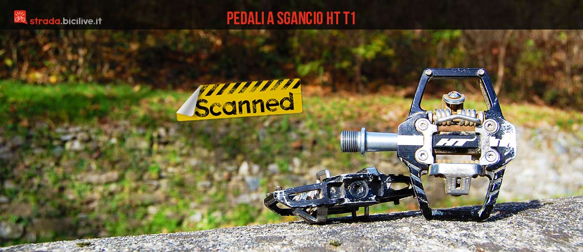 Il test dei pedali MTB a sgancio rapido HT T1