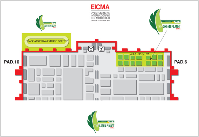 Ebike a The Green Planet all’Eicma 2013