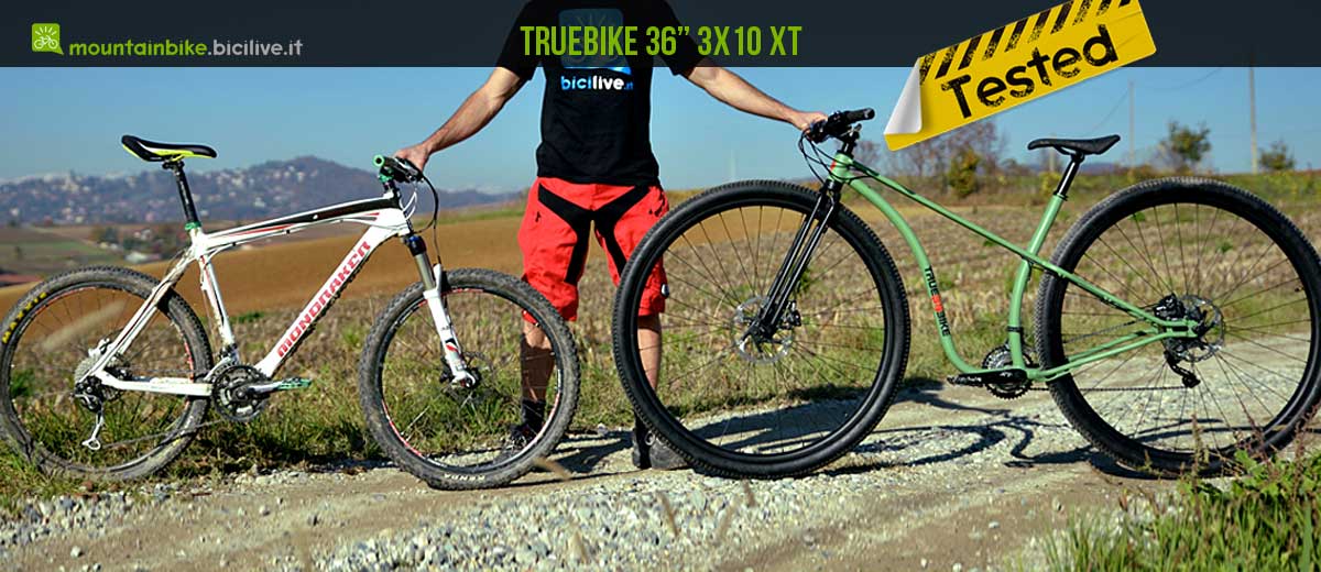 TrueBike: la mountain bike con ruote da 36 pollici