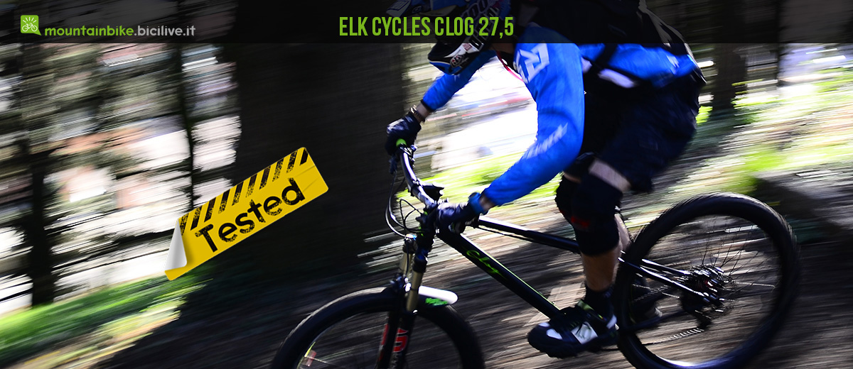 Clog 27,5: mtb front in acciaio, l’hardtail enduro secondo Elk Cycles