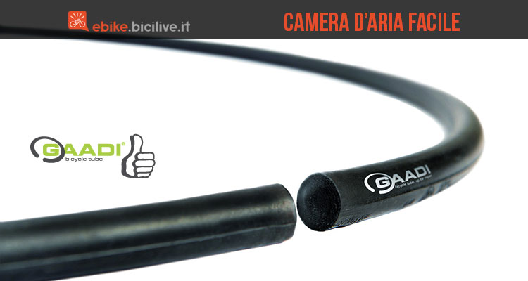 Gaadi, la camera d’aria “aperta” che si cambia senza smontare la ruota dalla bici
