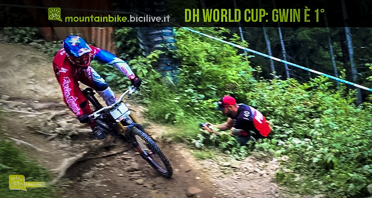 Downhill World Cup #3: Aaron Gwin vince senza catena, video