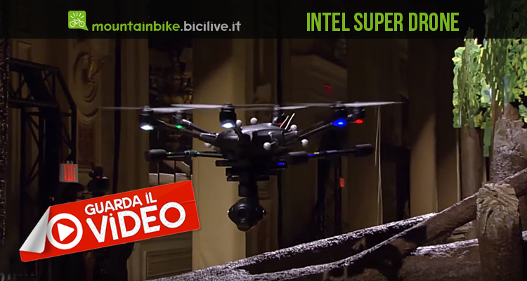 Il nuovo super drone di Intel che ti filma in mezzo agli alberi