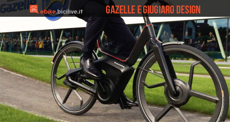 Gazelle e Giugiaro Design sfornano una ebike da Re