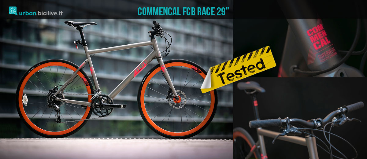 Test bici urban Commencal FCB Race 29”