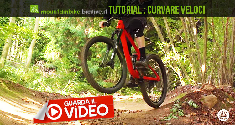 Come curvare più velocemente in mtb