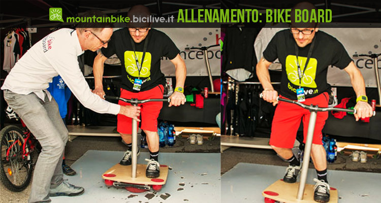 La Bike Board, una tavola propriocettiva a misura di biker