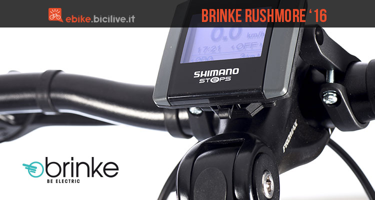 Brinke Rushmore ’16, l’e-bike da trekking con cambio automatico